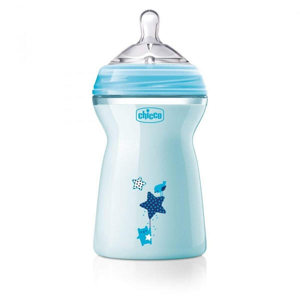 Chicco Natural Feeling 6m+ Blue (330 ml)