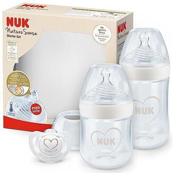 NUK Nature Sense Starter Set 2 x Anti-Colic-Babyflasche