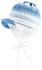Maximo Mütze Ringel mit Zacken weiß/robbia blue (75571-347465-018)