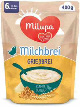 Milupa Milchbrei Grießbrei Kleine Genießer ab dem 6. Monat (400 g)