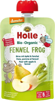 Holle Fennel Frog - Pouchy Birne mit Apfel & Fenchel (100 g)