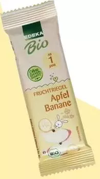 Edeka Bio Fruchtriegel Apfel Banane