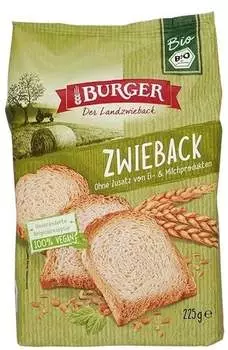 Burger Bio Zwieback