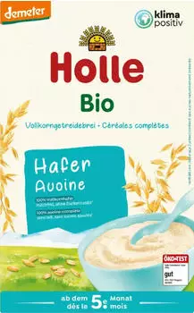 Holle Bio-Vollkorngetreidebrei Hafer (250 g)