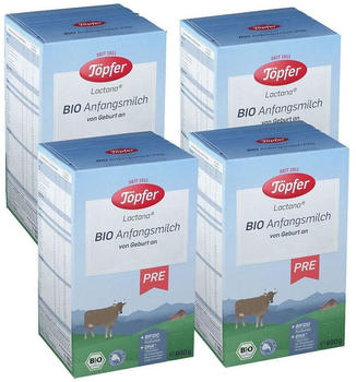 Töpfer Lactana Bio Pre (4 x 600 g)