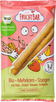 Frucht Bar Babysnack Mehrkorn-Stangen mit Mais, Dinkel, Banane & Erdbeere ab 8 Monaten (30 g)