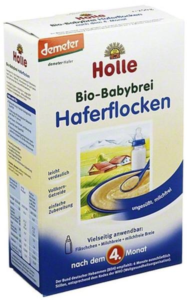 Holle Bio-Babybrei Haferflocken (250 g)