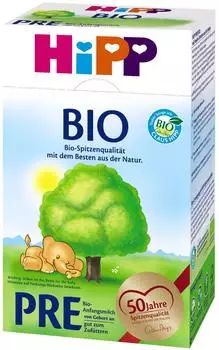 Hipp Bio Anfangsmilch Pre (600 g) Hipp Bio Anfangsmilch Pre (600 g)