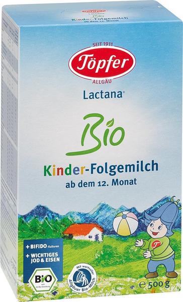 Töpfer Lactana Kinder-Bio-Folgemilch (500 g)