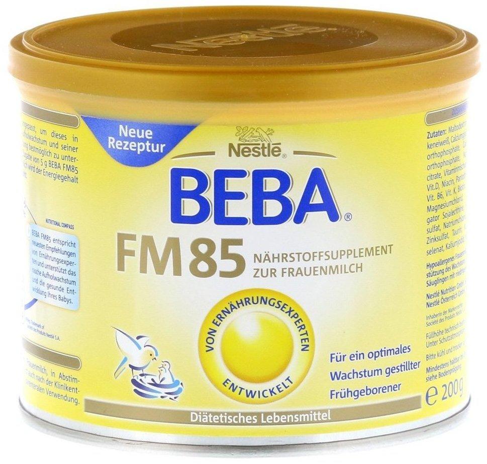 BEBA Frauenmilchsupplement FM85 (200 g) Test TOP Angebote ab 18,73 €  (November 2023)