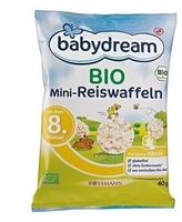 babydream Bio Mini-Reiswaffeln 40 g