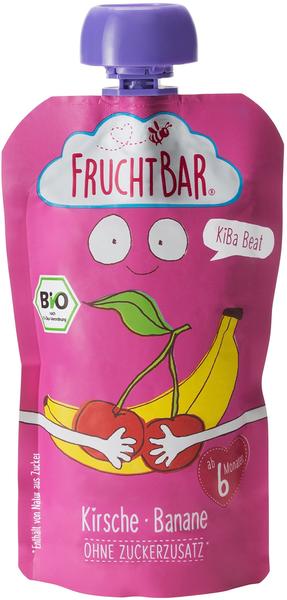 Frucht Bar Bio Fruchtpüree KiBa Beat Kirsche-Banane (120 g)