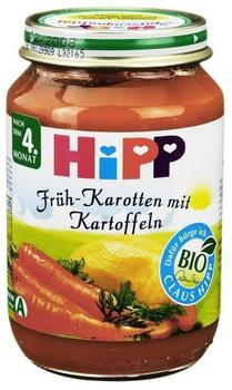 Hipp Früh-Karotten mit Kartoffeln (190 g) Hipp Früh-Karotten mit Kartoffeln (190 g)