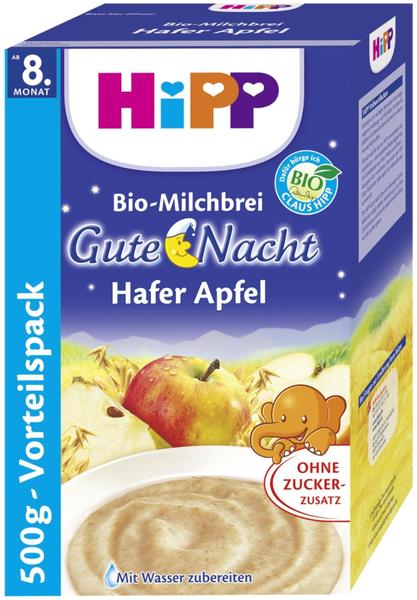 HiPP Bio-Milchbrei Gute Nacht Hafer Apfel 500 g