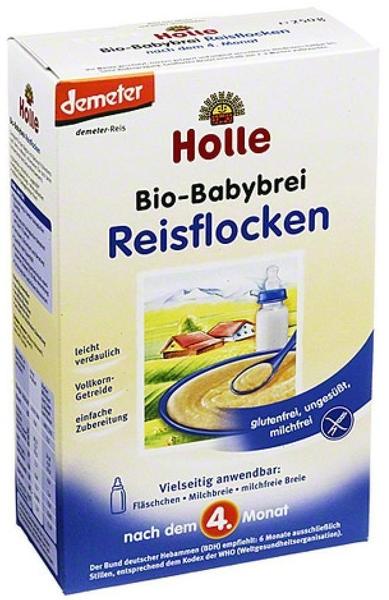 Holle Bio-Babybrei Reisflocken (250 g)