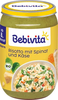 Bebivita Bio Risotto mit Käse und Spinat ab 8. Monat