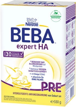 BEBA Expert HA PRE Säuglingsanfangsnahrung von Geburt an BEBA Expert HA PRE Säuglingsanfangsnahrung von Geburt an