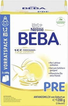 BEBA PRE Anfangsmilch von Geburt an (1200g)
