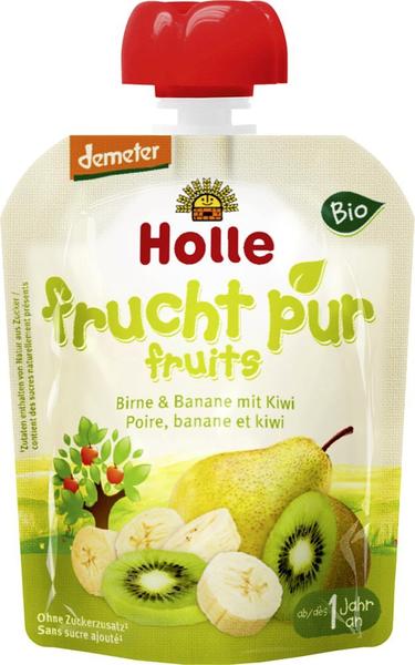 Holle Pouchy Birne & Banane mit Kiwi (90 g)