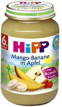 HiPP Bio Mango-Banane in Apfel 6 x 190 g