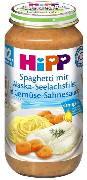 Hipp Spaghetti mit Alaska-Seelachsfilet in Gemüse-Sahnesauce (250 g)