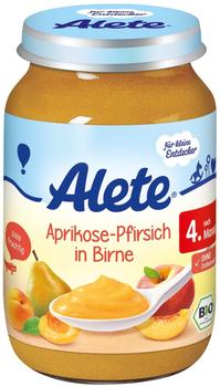 Alete für Genießer Aprikose & Pfirsich in Birne (190 g)