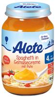 Alete Spaghetti in Gemüsecreme mit Pute (190g)