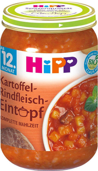 Hipp Kartoffel Rindfleisch Eintopf (250g)