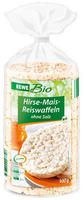 Rewe Bio Hirse- Mais-Reiswaffeln ohne Salz