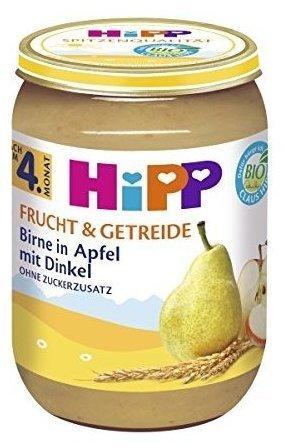 HiPP Birne in Apfel mit Dinkel (6 x 190 g)