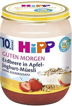 Hipp Guten Morgen Erdbeere in Apfel-Joghurt-Müesli (160 g)