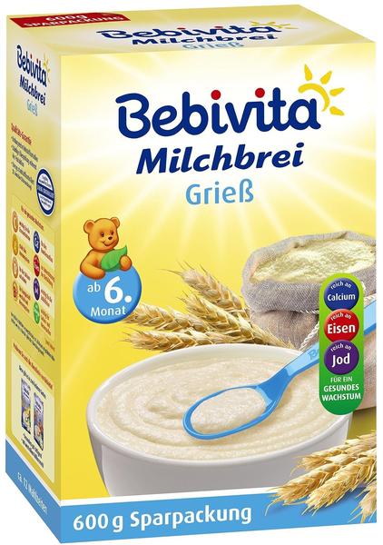 Bebivita Milchbrei Grieß (4 x 600 g)