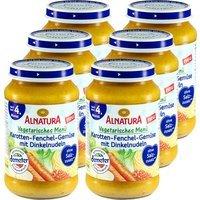 Alnatura Karotten-Fenchel-Gemüse mit Dinkelnudeln 6 x 190 g