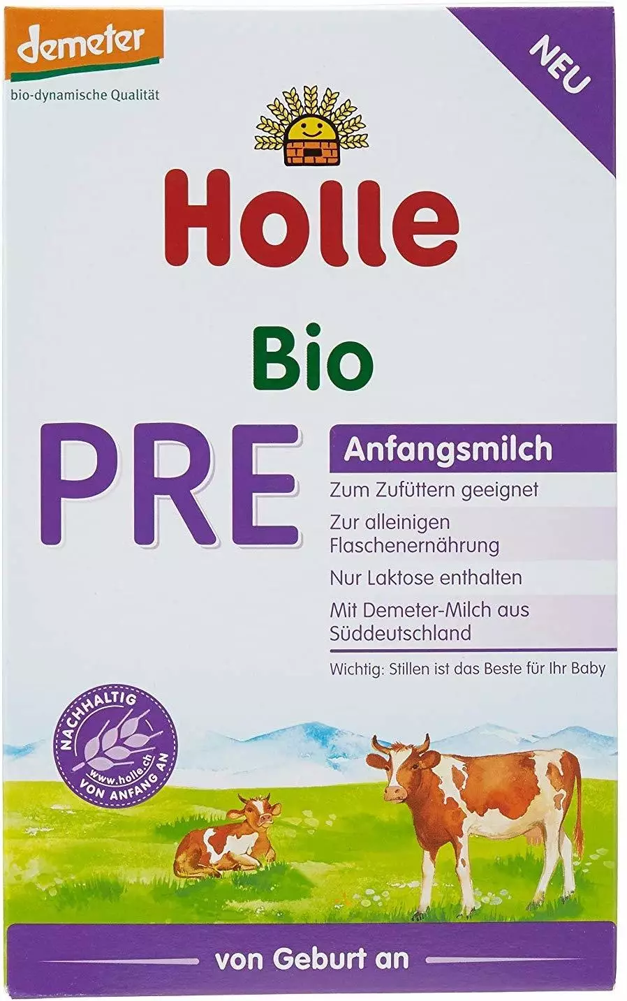 Holle Bio-Anfangsmilch Pre (400g) Test Anfangsmilch · ab 3,45€
