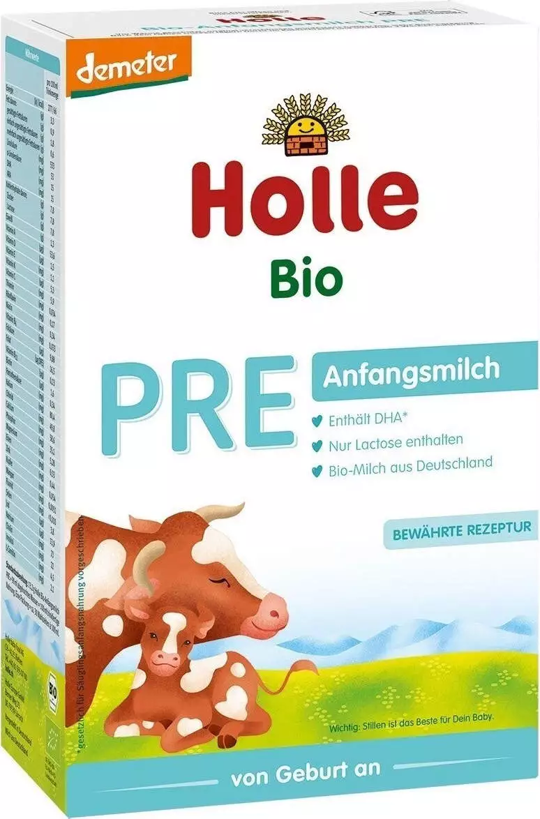 Holle Bio-Anfangsmilch Pre (400g) Test Anfangsmilch · ab 3,45 Holle Bio-Anfangsmilch Pre (400g) Test Anfangsmilch · ab 3,45