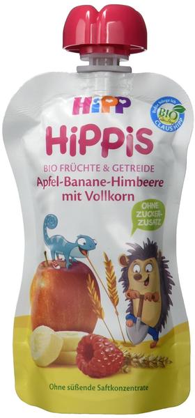 Hipp Hippis Quetschie Apfel-Banane-Himbeere mit Vollkorn (100 g)