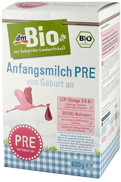 Dm Bio Anfangsmilch Pre 600 g