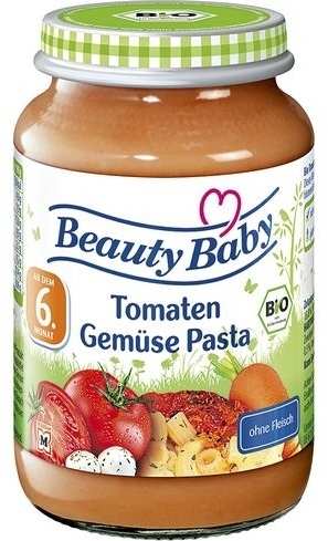 Beauty Baby Tomaten Gemüse Pasta 190g