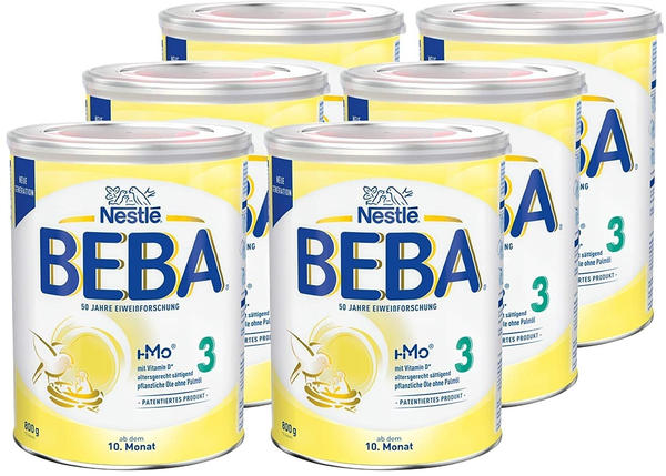 BEBA 3 Folgemilch (6 x 800 g)