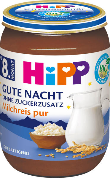 Hipp Milchreis Pur Gute Nacht (190 g)