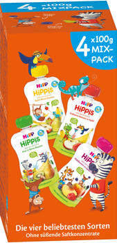 Hipp Hippis Quetschie Mix-Pack (4 x 100 g)