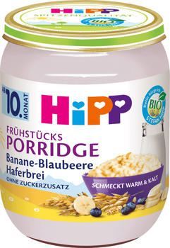 Hipp Frühstücks-Porridge Banane-Blaubeere Haferbrei (160 g)