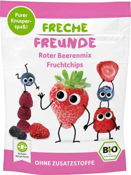 erdbär Bio Freche Freunde Roter Beerenmix Fruchtchips (10g)