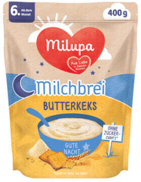 Milupa Milchbrei Butterkeks Gute Nacht (400g)