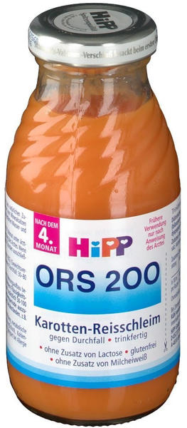Hipp Karotten-Reisschleim ORS 200 (200 ml)