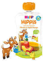 Hipp Hippis Quetschies Pfirsich in Apfel-Mango (100 g)