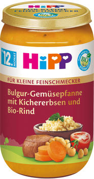 Hipp Bulgur-Gemüsepfanne mit Kichererbsen und Bio-Rind (250 g)