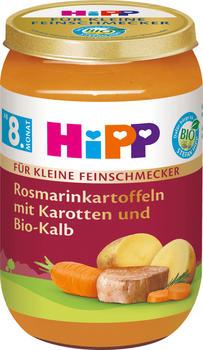 Hipp Rosmarinkartoffeln mit Karotten und Bio-Kalb (220 g)