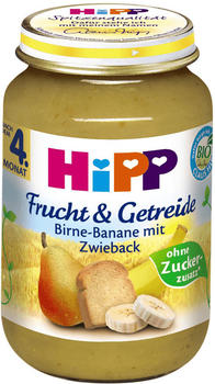 Hipp Frucht & Getreide Birne-Banane mit Zwieback (190 g)