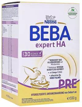 Nestlé Beba Expert Ha Pre 550 g Nestlé Beba Expert Ha Pre 550 g